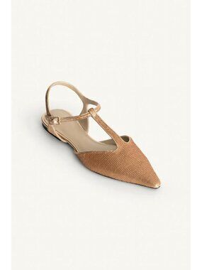 ZARA LIMITED EDITION SEQUIN FLATS